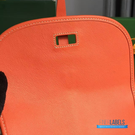 Goyard Belvédère PM (Goyardine Canvas in Orange)