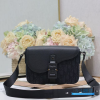 CD Saddle Messenger Bag with Flap