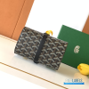 ually a Goyard Double Travel Watch Case (Black Goyardine canvas)