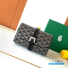 ually a Goyard Double Travel Watch Case (Black Goyardine canvas)