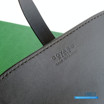 ually a Goyard Double Travel Watch Case (Black Goyardine canvas)