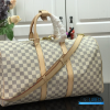 LV Keepall Bandoulière 45 (Damier Azur) 