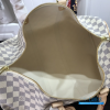 LV Keepall Bandoulière 45 (Damier Azur) 