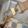 LV Keepall Bandoulière 45 (Damier Azur) 
