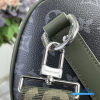 LV Keepall Bandoulière 45 (Khaki Green Monogram Eclipse Coated Canvas)