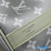 LV Keepall Bandoulière 45 (Khaki Green Monogram Eclipse Coated Canvas)