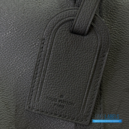 LV Keepall Bandoulière 45 (Black Monogram Midnight Coated Canvas)