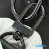 LV Keepall Bandoulière 45 (Black Monogram Midnight Coated Canvas)