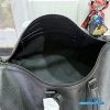 LV Keepall Bandoulière 45 (Black Monogram Midnight Coated Canvas)