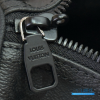LV Keepall Bandoulière 45 (Black Monogram Midnight Coated Canvas)