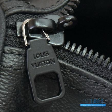 LV Keepall Bandoulière 45 (Black Monogram Midnight Coated Canvas)