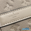 LV Keepall Bandoulière 45 (Tourterelle Monogram Empreinte Giant Leather)