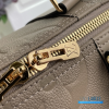 LV Keepall Bandoulière 45 (Tourterelle Monogram Empreinte Giant Leather)
