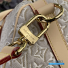 LV Keepall Bandoulière 45 (Peuplier Monogram Emblème Canvas)