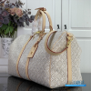 LV Keepall Bandoulière 45 (Peuplier Monogram Emblème Canvas)