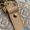LV Keepall Bandoulière 45 (Peuplier Monogram Emblème Canvas)