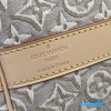 LV Keepall Bandoulière 45 (Peuplier Monogram Emblème Canvas)