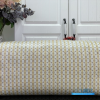 LV Keepall Bandoulière 45 (Banana Yellow LV Stamp Linen-and-Cotton Coated Canvas)