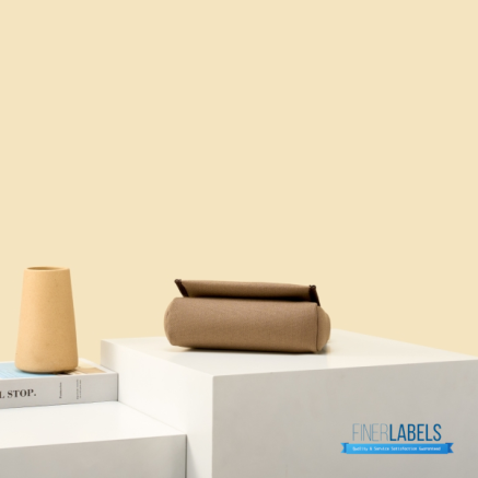 Hermes Herbag 20 Mini Khaki Canvas Leather Bag