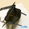 Hermes Herbag 20 Mini Olive Green Canvas Leather Bag