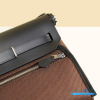 Hermes Herbag 20 Mini Brown Canvas Leather Bag