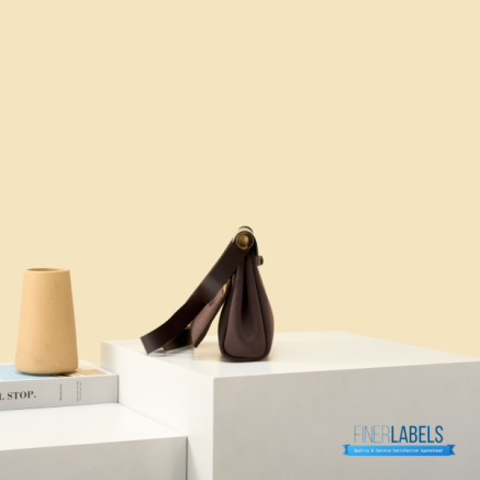 Hermes Herbag 20 Mini Dark Brown Canvas Leather Bag