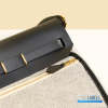 Hermes Herbag 20 Mini Cream Canvas Leather Bag