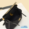 Hermes Herbag 20 Mini Black Canvas Leather Bag
