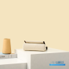 Hermes Herbag 20 Mini Natural Canvas Leather Bag