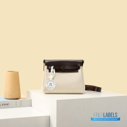 Hermes Herbag 20 Mini Natural Canvas Leather Bag