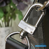 LV Keepall Bandoulière 50 (Damier Graphite Stamps Coated Canvas)