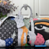 LV Keepall Bandoulière 45 (Multicolor Monogram Coated Canvas)