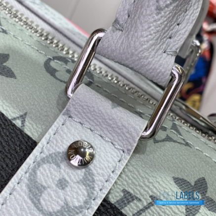 LV Keepall Bandoulière 45 (Multicolor Monogram Coated Canvas)