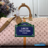 LV Keepall Bandoulière 45 (Beige Ocher Monopaname Coated Canvas)