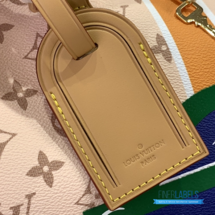 LV Keepall Bandoulière 45 (Beige Ocher Monopaname Coated Canvas)