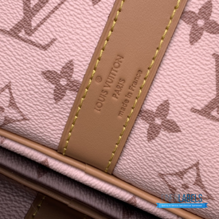 LV Keepall Bandoulière 45 (Beige Ocher Monopaname Coated Canvas)