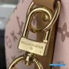 LV Keepall Bandoulière 45 (Beige Ocher Monopaname Coated Canvas)