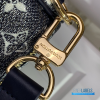 LV Keepall Bandoulière 45 (Ink Blue/White Monogram Shadow Leather)