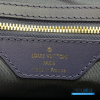 LV Keepall Bandoulière 45 (Ink Blue/White Monogram Shadow Leather)