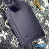 LV Keepall Bandoulière 45 (Ink Blue/White Monogram Shadow Leather)