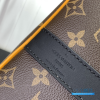 LV Keepall Bandoulière 45 (Safran Yellow Monogram Macassar Coated Canvas)