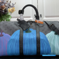 LV Keepall Bandoulière 45 (Multicolor Monogram Eclipse Coated Canvas)