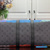 LV Keepall Bandoulière 45 (Multicolor Monogram Eclipse Coated Canvas)