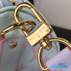 LV Keepall Bandoulière 50 (Sunrise Pastel Monogram Coated Canvas)