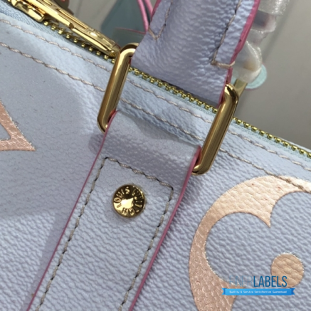 LV Keepall Bandoulière 50 (Sunrise Pastel Monogram Coated Canvas)