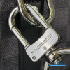 LV City Keepall 27 (Black Damier Infini Leather & Damier Graphite Canvas)