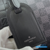 LV City Keepall 27 (Black Damier Infini Leather & Damier Graphite Canvas)