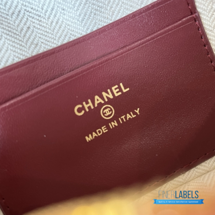 Chanel 26A Slim Vanity Case with Chain Small - Lunch Box (Pink Grained Calfskin)