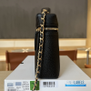 Chanel 26A Slim Vanity Case with Chain Medium- Lunch Box (Black Granulated Calfskin)