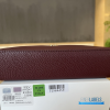Chanel 26A Slim Vanity Case with Chain Medium- Lunch Box (Maroon Granulated Calfskin)